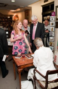 geraldine-james1 Geraldine James gets her book signed...