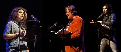 Letters live. Photos by Robin Mayes