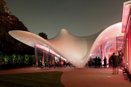 Some impressive architecture at the Serpentine Sackler