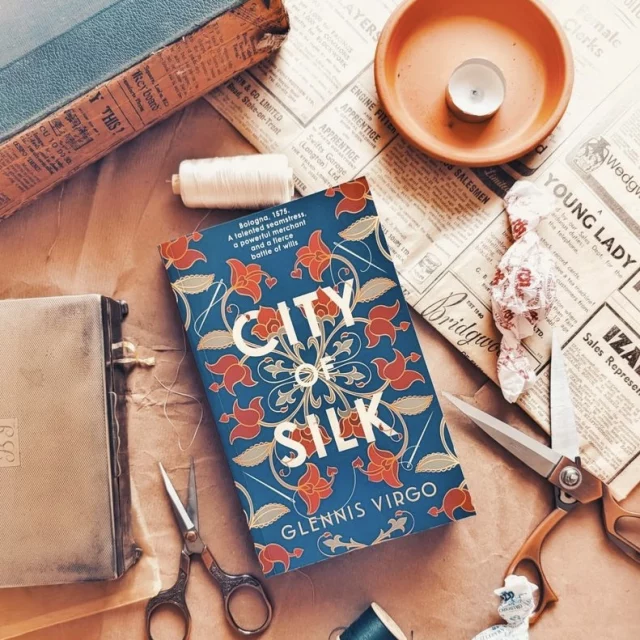 Thank you to all of the bloggers who reviewed City of Silk by @glennisvirgo

Here are some of our favourites from:
@mrs_hs_favourite_books 
@boozy_bookaholics 
@travelling_pageturner 
@beckys_book_blog 

CITY OF SILK is The Times Historical Fiction Book of the Month

'An enjoyable and immersive debut'—The Times

Get your copy (still 50% off) via the link in our bio.