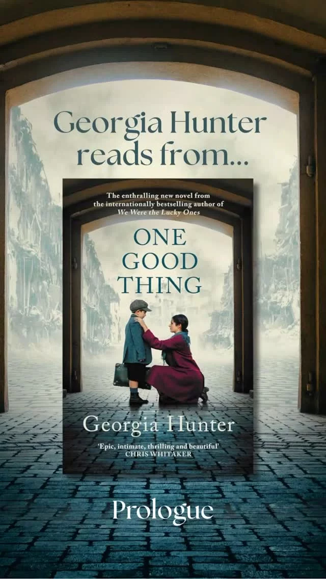 Dive straight into the heart-wrenching opening of One Good Thing, as read by author Georgia Hunter.

One Good Thing is out 22nd May and available from our website via the link in our bio.

Ferrara, Italy. 1940. Lili Passigli is studying at the University of Ferrara when Mussolini’s Racial Laws deem her of ‘inferior’ Jewish descent, blindsiding her completely. As Hitler’s strength grows across Europe, Lili’s world begins to shrink around her, with the papers awash in Fascist propaganda and the city walls desecrated with anti-semitic slurs. When Germany invades northern Italy, Lili and her best friend Esti find themselves on their own in Nazi-occupied territory.
With the help of the Resistance, Lili and Esti flee with Esti’s two-year-old son Theo, in tow, facing a harrowing journey south toward the Allies and freedom. On this trek through war-torn Italy, they will face untold challenges and devastating decisions.