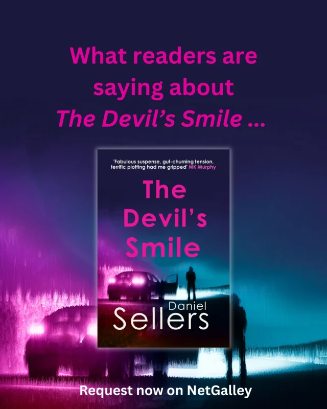 @danielsellersauthor is back this summer with The Devil's Smile, the compelling follow-up to The Lollipop Man, which moves from dark corners of the city of Leeds to the glare of TV studio lights when a series of recent attacks seems to escalate. 

Go request on NetGalley via the link in our bio.