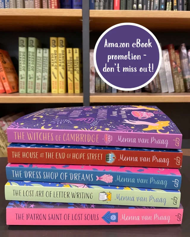 'Intriguing and original tale of friendship and courage' Publishers Weekly

Don't miss out on these great eBook deals for the Magical Cambridge Collection by @menna.vanpraag 

Get your copies via the links in our bio.