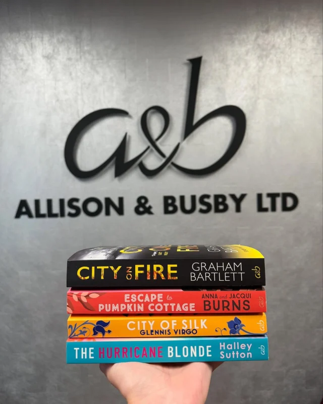 Check out our Books of the Month for July. Head to our website to enjoy £2 off…
 
City on Fire by @gbpoliceadvisor 
City of Silk by @glennisvirgo 
Escape to Pumpkin Cottage by @annaandjacqui 
The Hurricane Blonde by @halleysutton25 
 
Visit our website via the link in our bio!