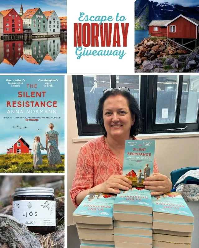 This month we are giving you the chance to escape to Norway with The Silent Resistance! 

We are giving away signed copies of heart-wrenching wartime romance The Silent Resistance by Anna Normann, the scent of Norway’s pine forests thanks to a LJÓS candle and a covetable Allison & Busby bag. 

To be in with a chance to win, sign up to our newsletter (via the link in our bio) where we will be sending out entry forms for this giveaway! Good luck! #giveaway @natalienormann